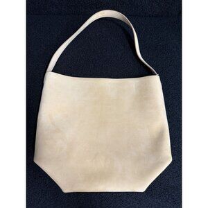 The Row Natural Leather Shoulder Bag Made In Italy